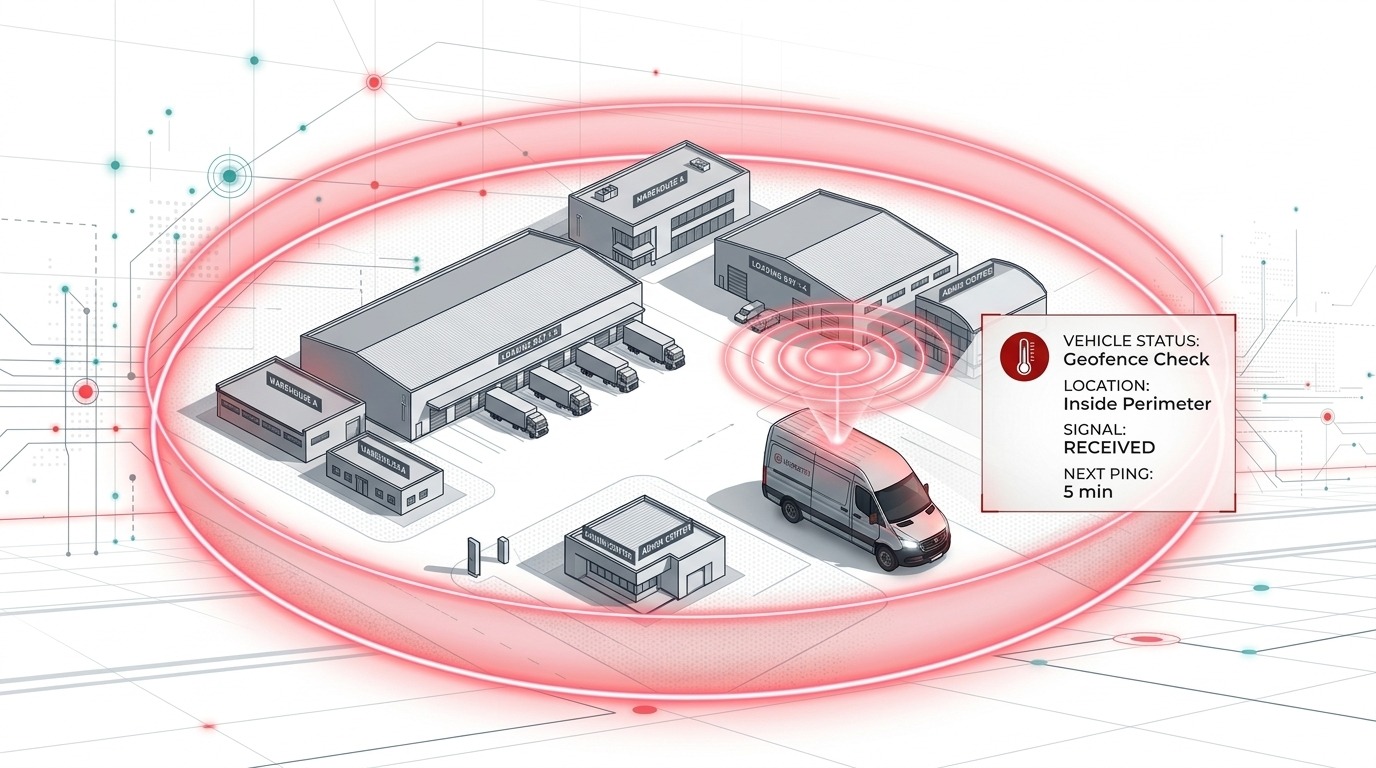 Geofencing setup