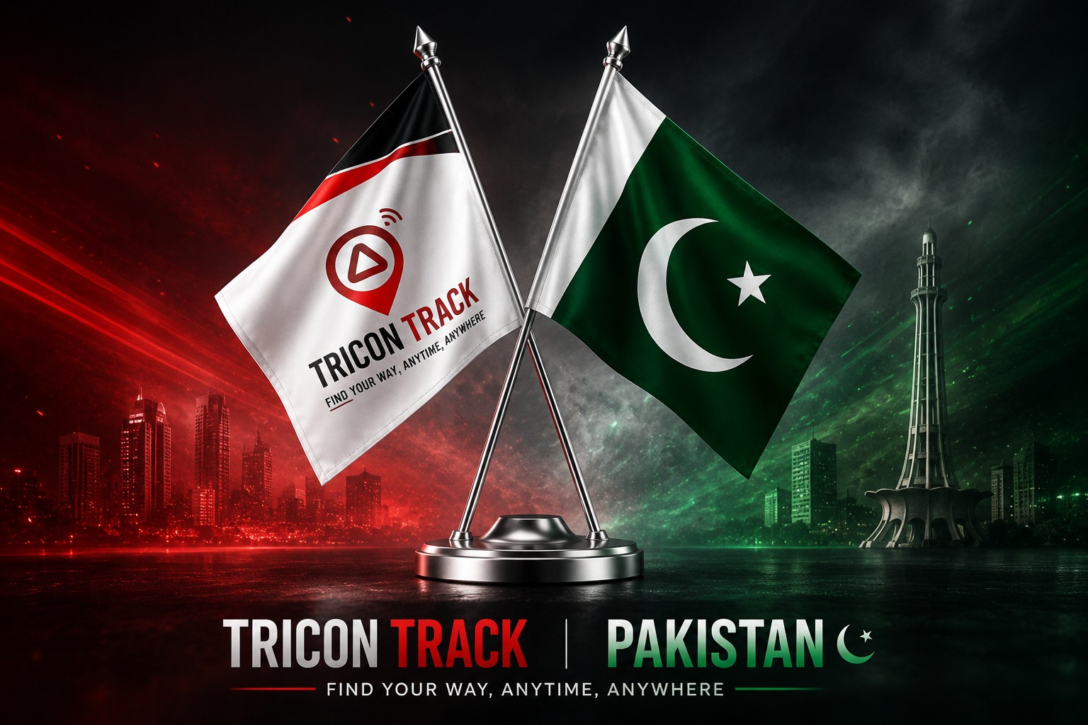 Tricon Track contact banner